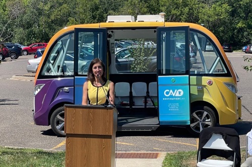 AASHTO Journal - Minnesota DOT Helps Launch Autonomous Shuttle Project