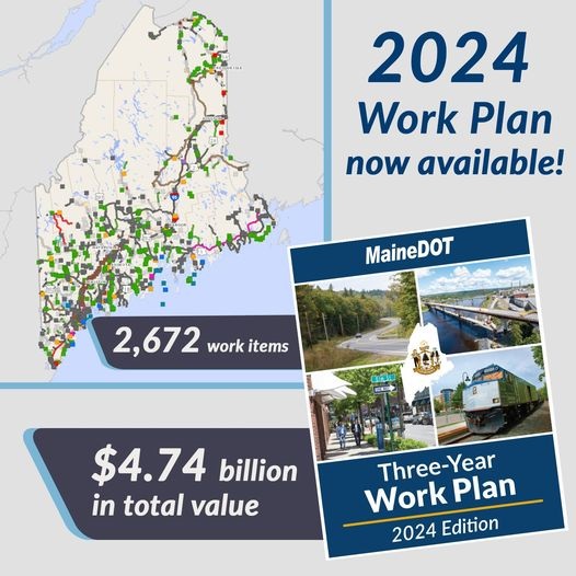 AASHTO Journal Maine DOT Updates Statewide ThreeYear Work Plan